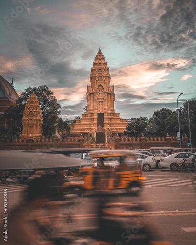 Stupa Monument, Phnom Penh, Cambodia