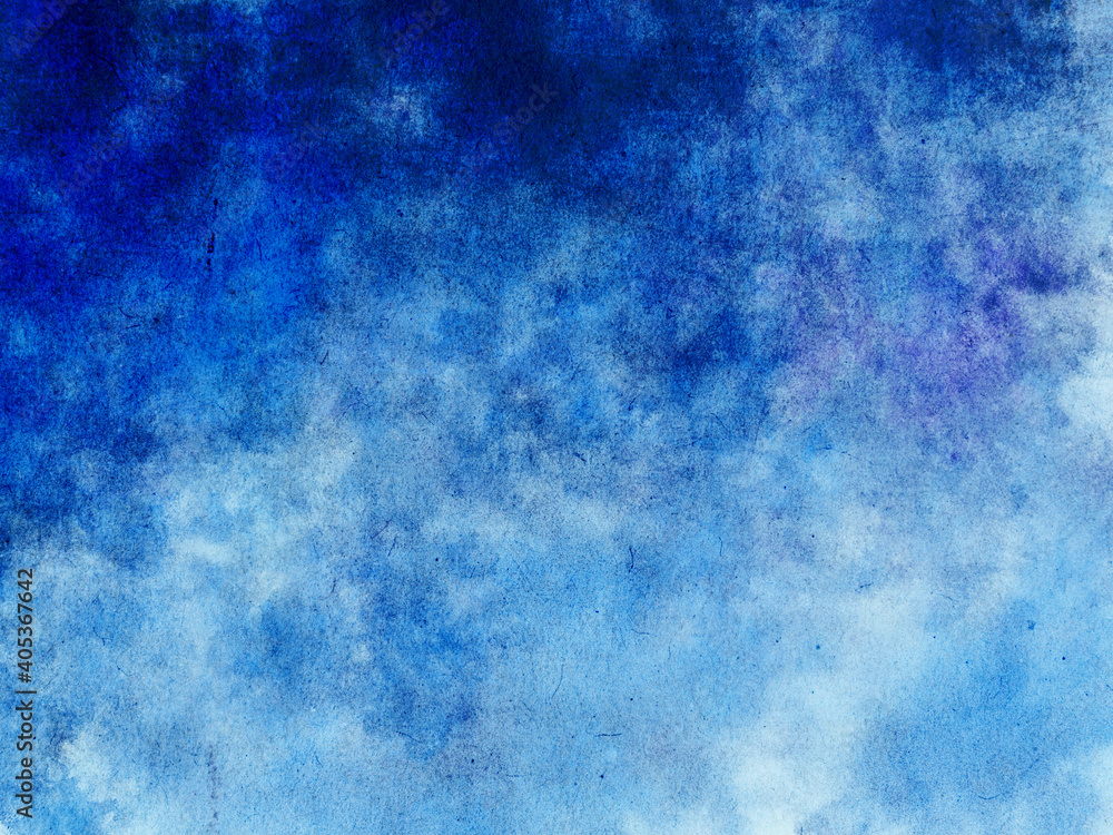watercolor grunge background (blue)