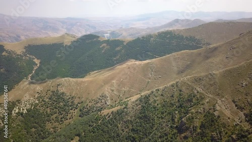 Aerial Iran Tabriz Babak Fort photo