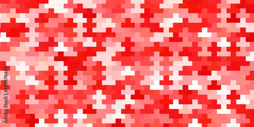 Light Red vector template in rectangles. Light Red vector template in rectangles.
