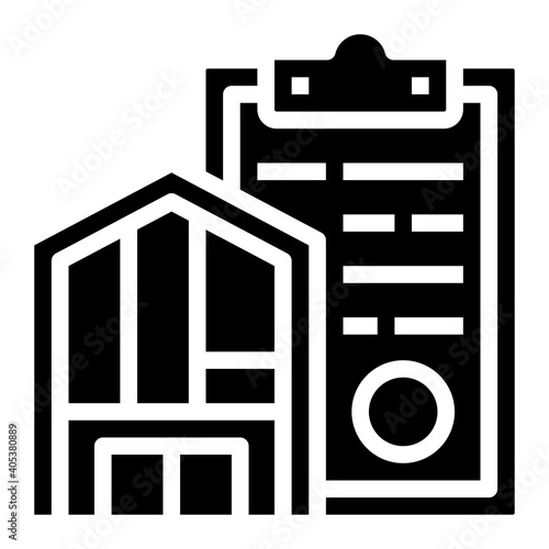 Mortgage icon for web element , webpage, application, card, printing, social media, posts etc.