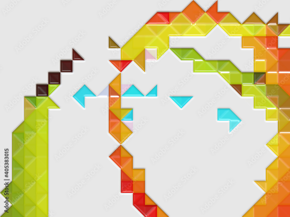 Glossy Tiles Color Abstract background Glossy Tiles Color Abstract background
