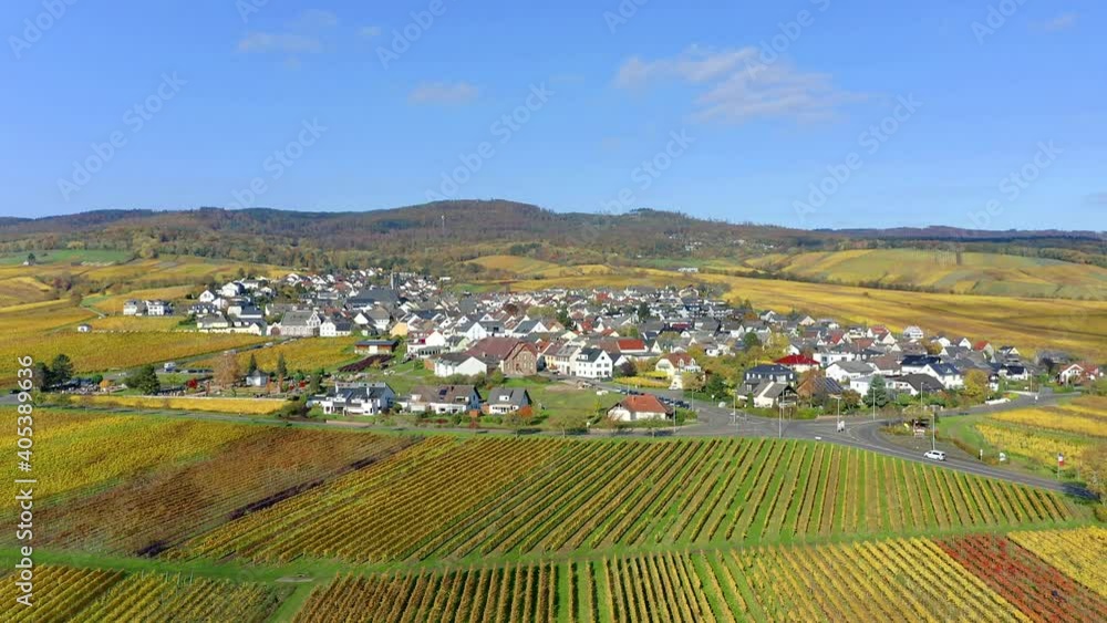 Germany, Hesse, Rheingau, Hallgarten among vinyards Germany, Hesse, Rheingau, Hallgarten among vinyards