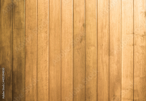 Natural brown wood texture background. Old grunge dark textured wooden background , The surface of the cream reclaimed wood wall paneling, top view teak wood paneling