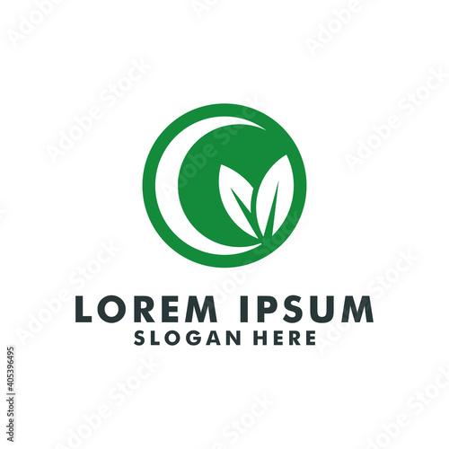 Free Download Letter c logo. Nature icon logotype design vector - GFXLoad
