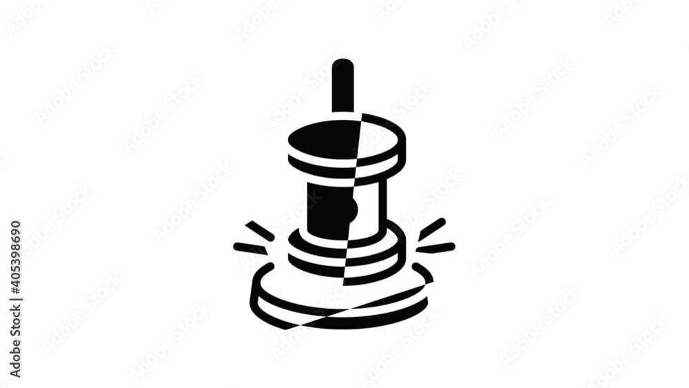 Gavel icon animation best object on white background Gavel icon animation best object on white background