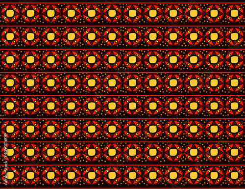 seamless pattern with circles
