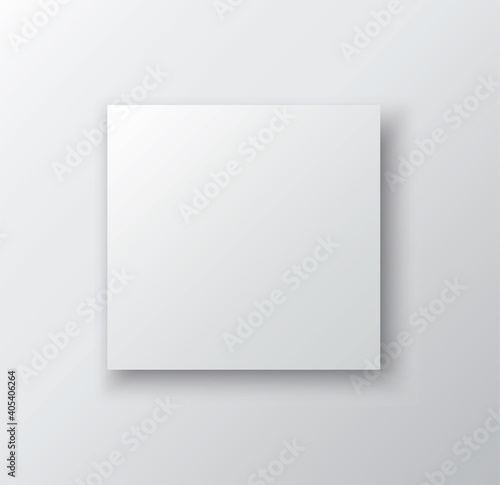 white frame on white background vector illustration 