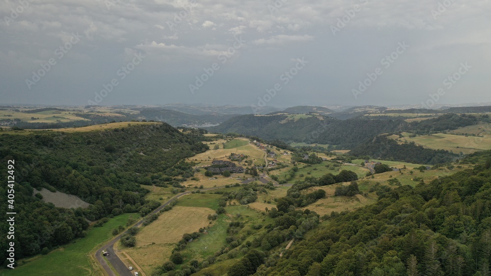 Chaine des puys et puy-de-Sancy en Auvergne Chaine des puys et puy-de-Sancy en Auvergne