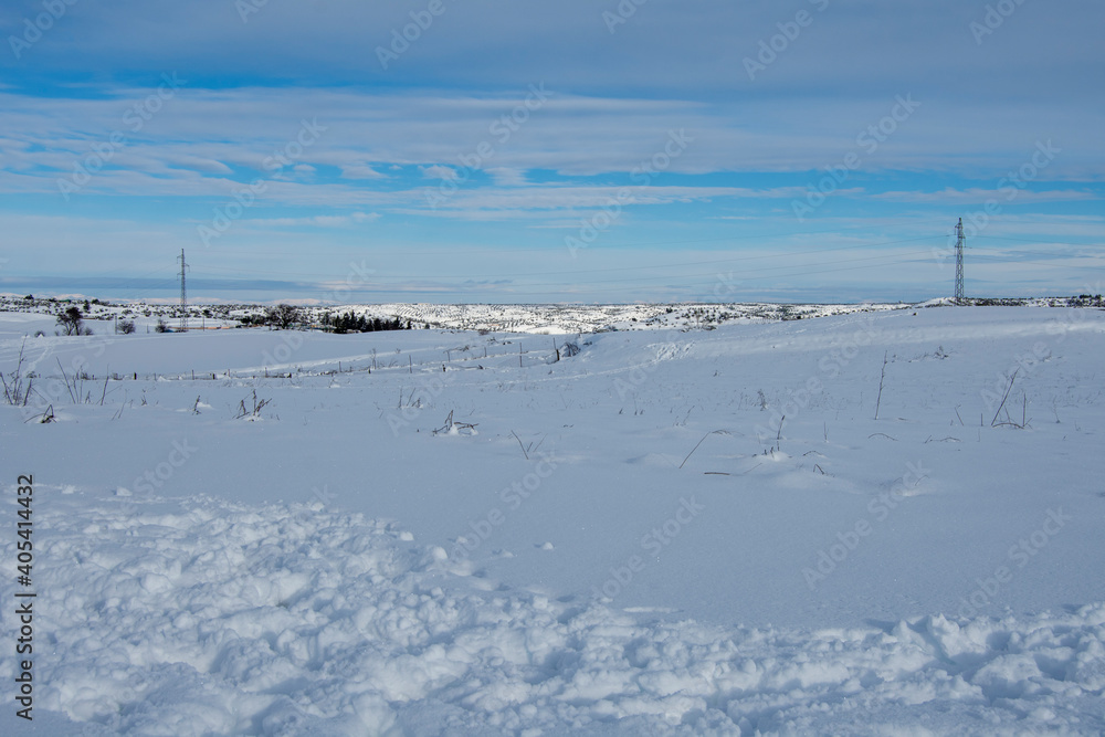 Campo nevado Campo nevado