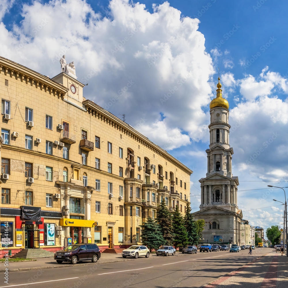 Assumption Cathedral  in Kharkiv, Ukraine