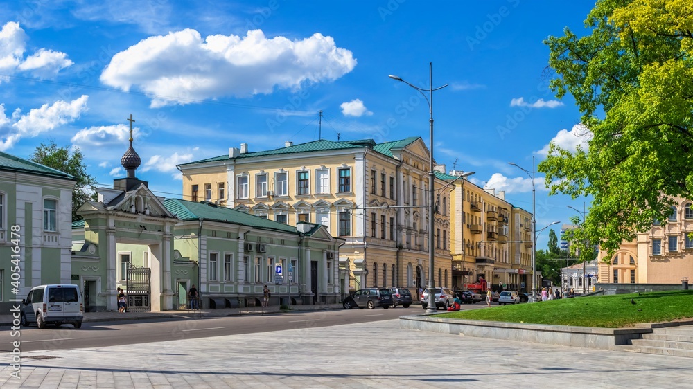 Obraz premium Holy Protection Cathedral and Monastery in Kharkiv, Ukraine