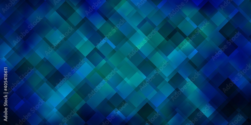Dark BLUE vector template with rectangles. Dark BLUE vector template with rectangles.