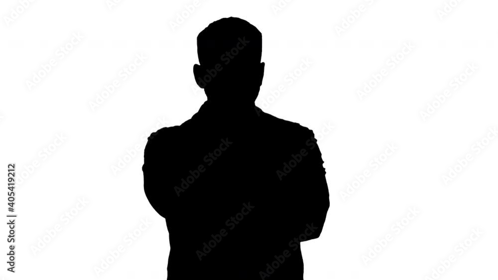 Doctor standing and thinking hard, Alpha Channel Doctor standing and thinking hard, Alpha Channel