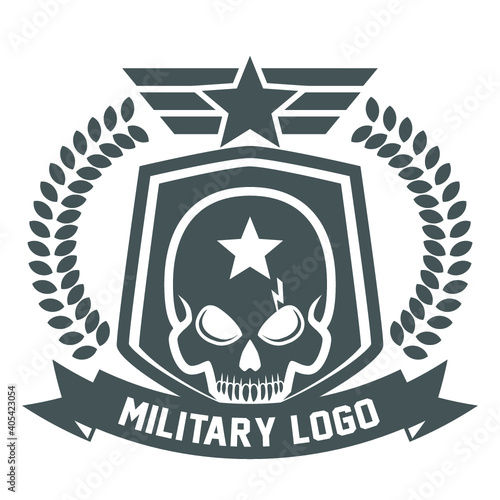 Army Skull E Sport Logo 