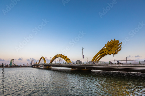 Dragon Bridge in Da Nang Vietnam