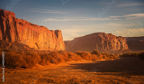 Scenic Red Sand Desert of the Arizona