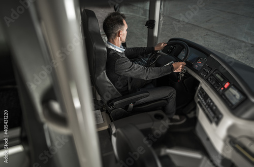 Public Transportation Bus Driver Profession