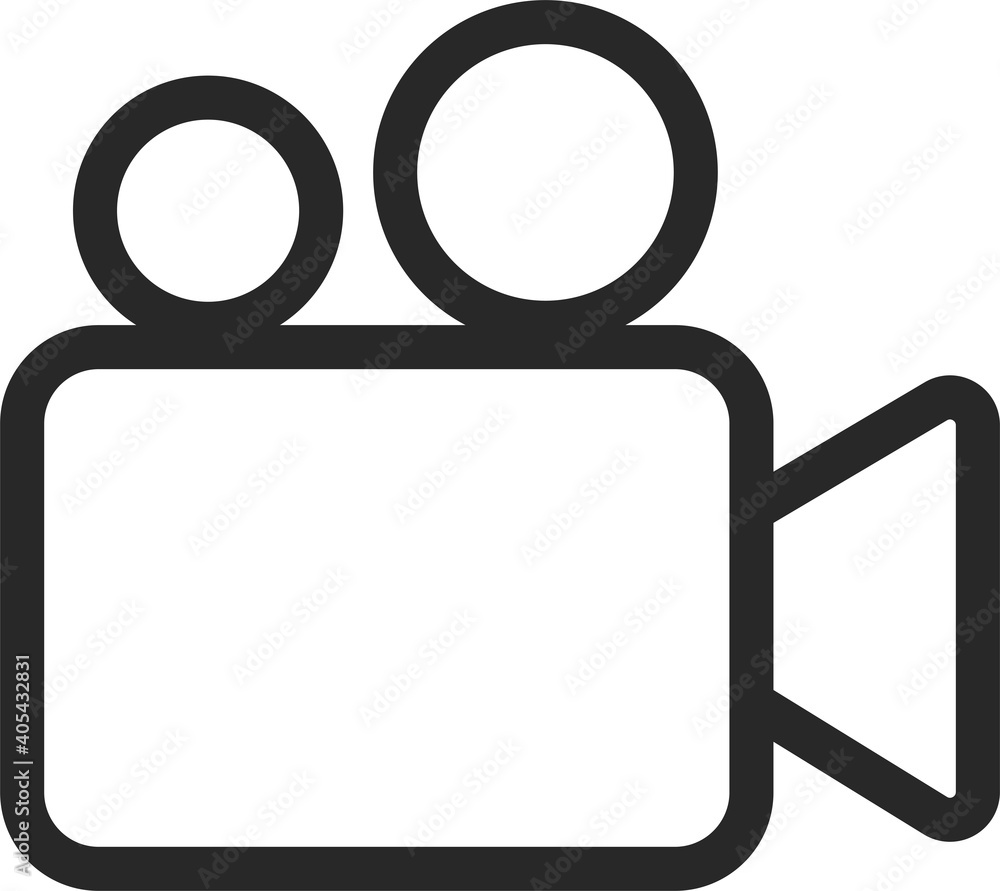 video camera icon . web icon set .vector illustration video camera icon . web icon set .vector illustration