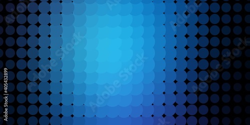 Fototapeta Naklejka Na Ścianę i Meble -  Dark Pink, Blue vector layout with circle shapes.