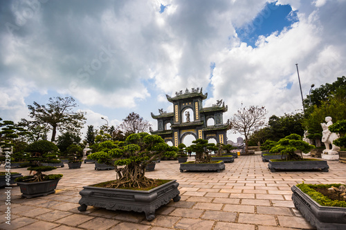 Lady Buddha pagoda in Son Tra Vietnam photo