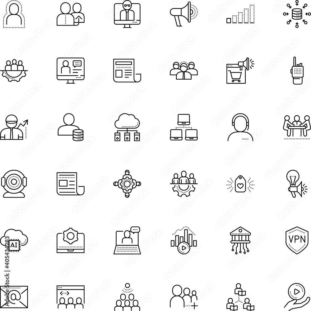 communication vector icon set such as: megaphone, helpline, life, code, upload, learn, password, lecturer, invention, photo, relation, data aggregation, ui, camera, receive, share, remote, wifi communication vector icon set such as: megaphone, helpline, life, code, upload, learn, password, lecturer, invention, photo, relation, data aggregation, ui, camera, receive, share, remote, wifi