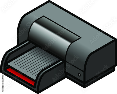 A simple office inkjet printer.