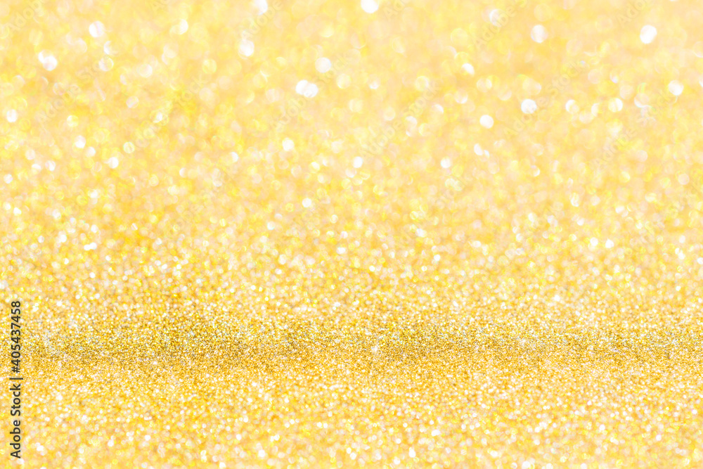 Ggold glitter background, shine holdays backdrop.