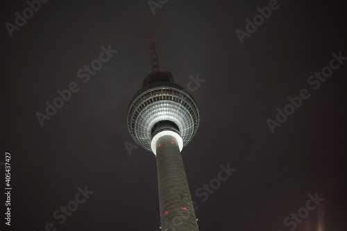 TV tower in berlin, germany.