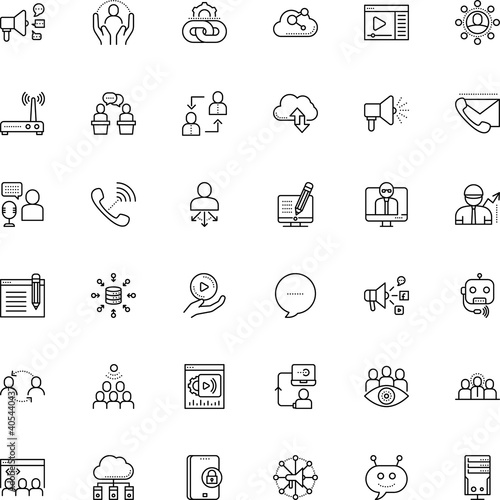 communication vector icon set such as: school, assistance, center, attention, glyph, check, success, and, modem, consumer, psychology, learning, election, e-learning, affiliate marketing, lead, story