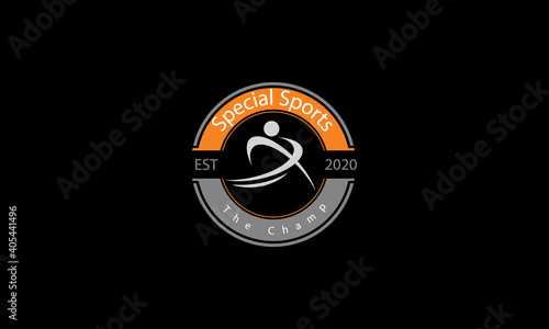 Special Sports Logo Design Vector Retro Vintage