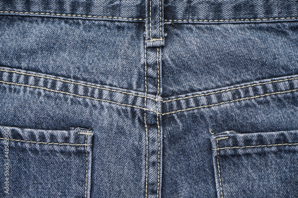 Jeans background, denim with seam of fashion design. Jeans background, denim with seam of fashion design.