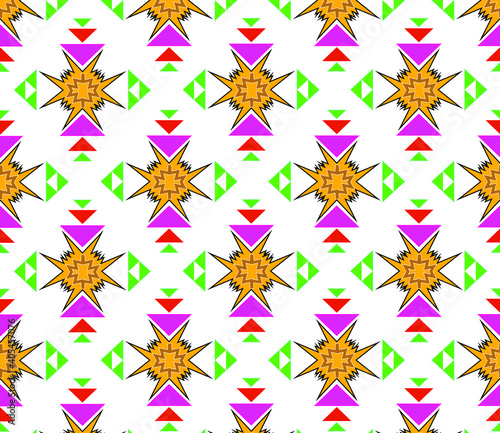 Geometric pattern design for background or wallpaper.