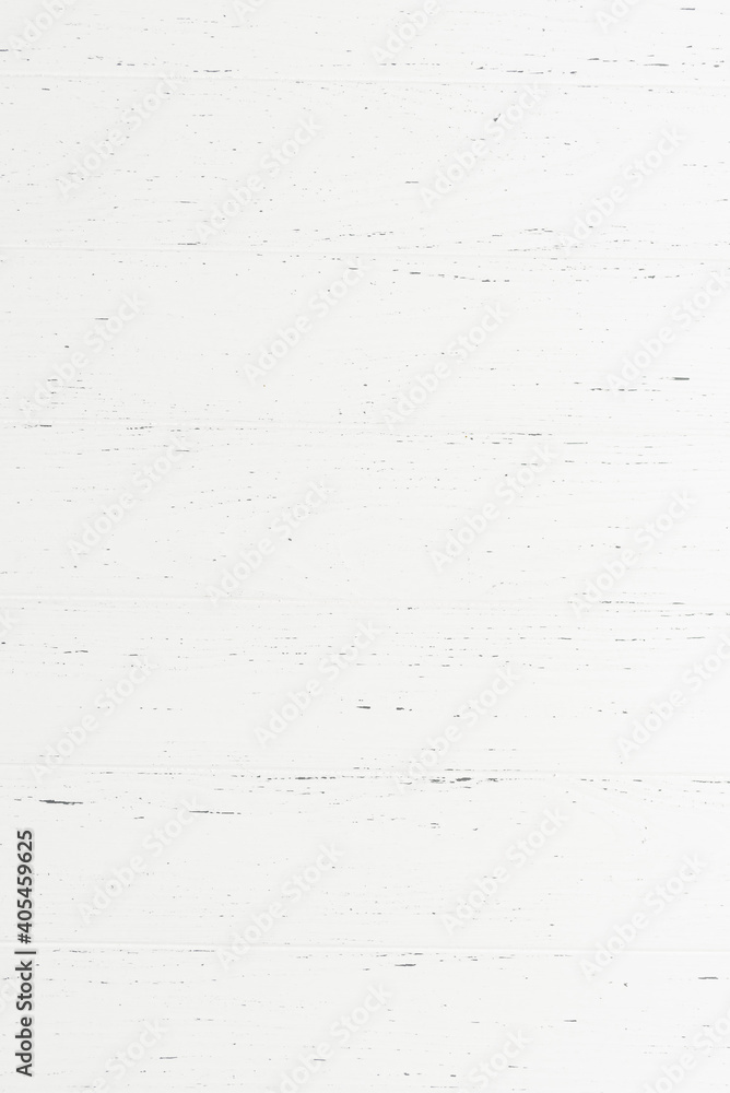 White wooden background with aged paint texture White wooden background with aged paint texture