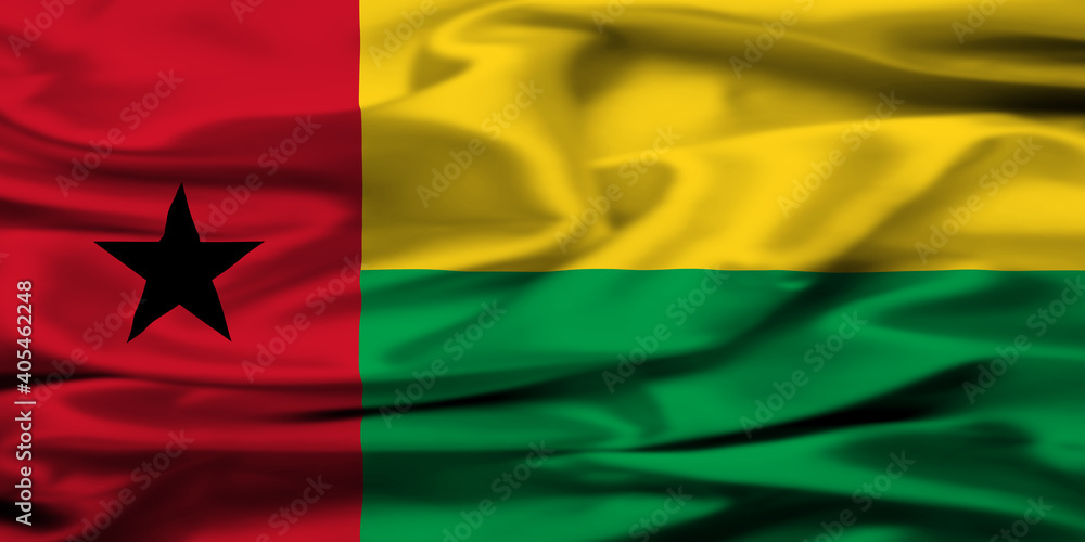 Bandiera della Repubblica di Guinea-Bissau Bandiera della Repubblica di Guinea-Bissau