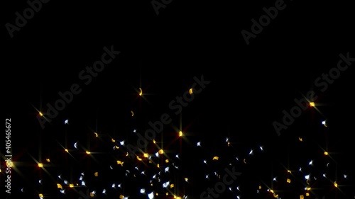 紙吹雪2021-01　金・銀