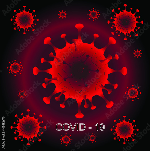 Covid 19 Coronavirus Symbol icon vector