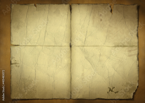 ancient old paper craft burnt manuscript background