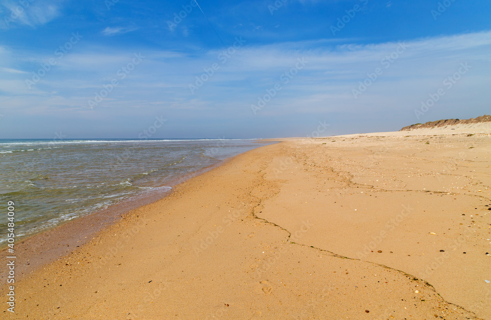 Beautiful beach in Aveiro Beautiful beach in Aveiro