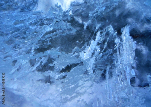 blurred ice background © slay19