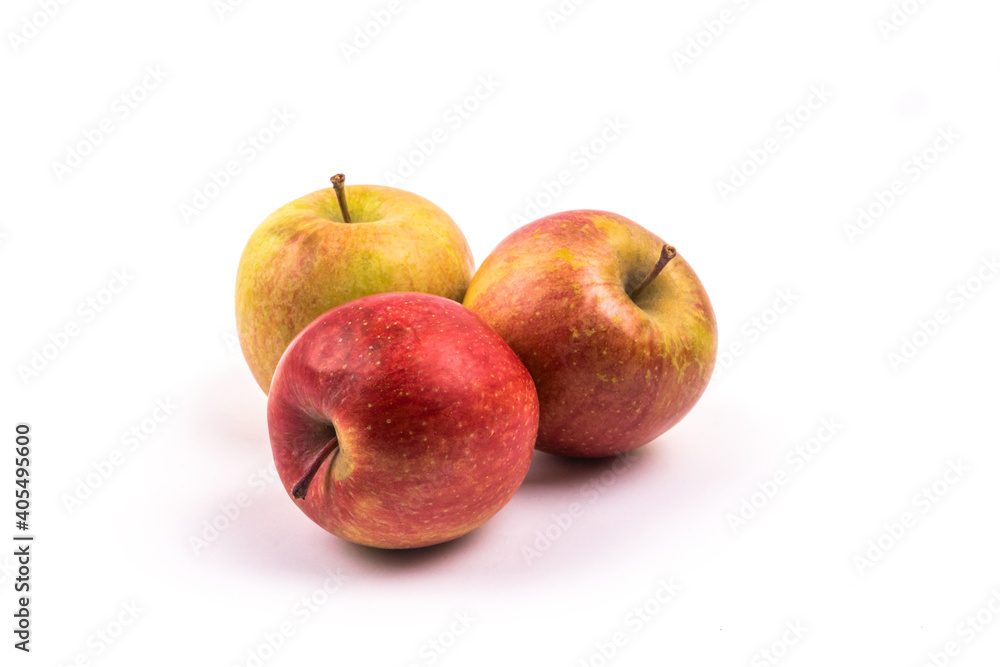 Fresh red apple isolated on white background Fresh red apple isolated on white background