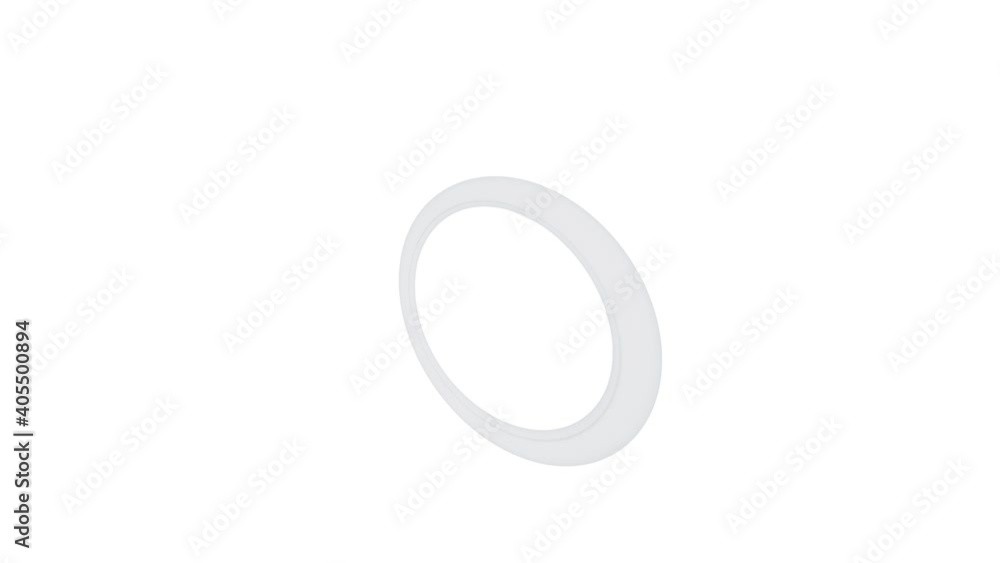 Animation of the rotation of the white ring. Seamless loop. Animation of the rotation of the white ring. Seamless loop.
