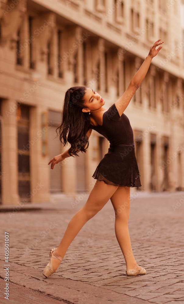 latin woman dancing