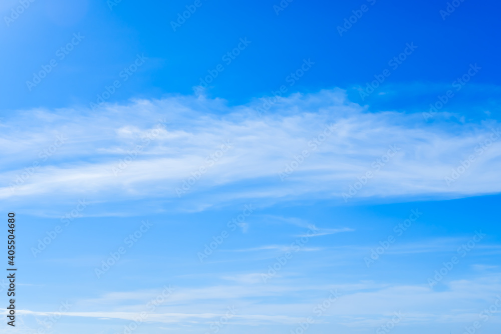 Naklejka premium Blue sky with cloud, background.