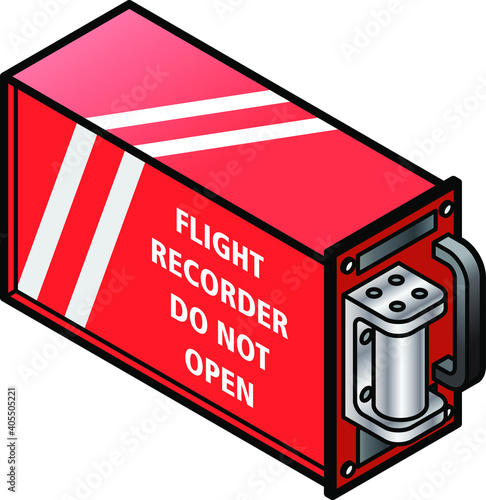 A flight data / cockpit voice recorder.