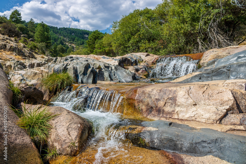 Obraz premium La Charca Verde, Manzanares el Real, Spain