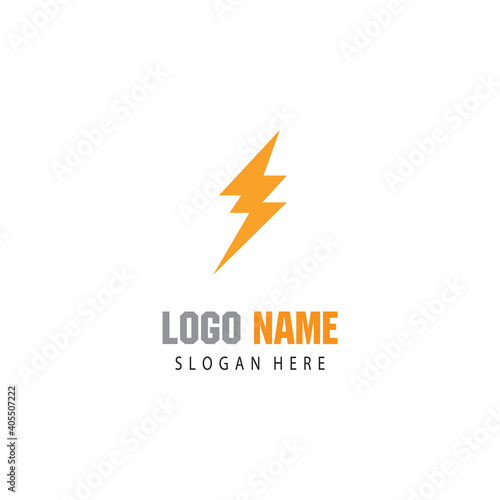 Free Download Lightning  Logo Template vector symbol - GFXLoad
