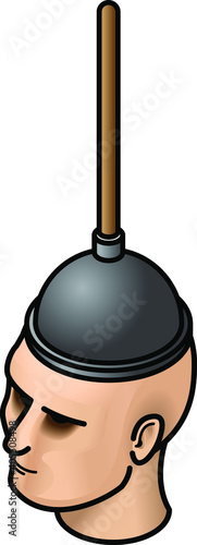 Head with a plunger to get some thinking started.