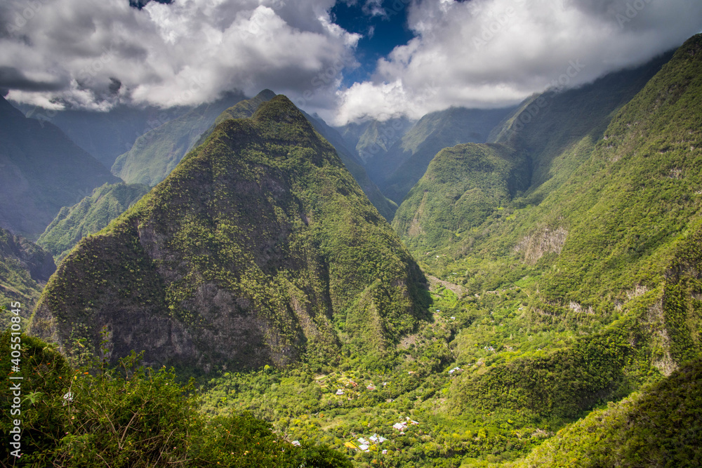 Fototapeta premium Relief Réunionnais