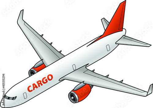 A short to medium haul cargo jet.